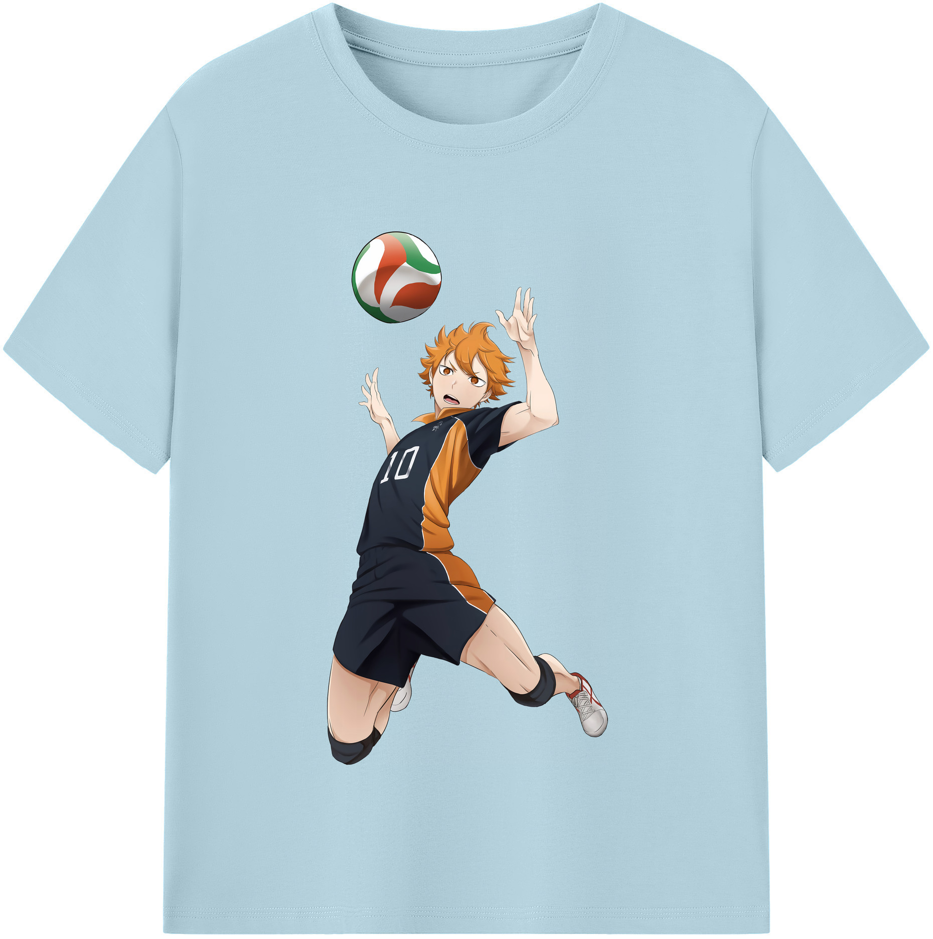（画像用） ハイキュー!! Haikyu!! 綿100％半袖Tシャツ（フロントプリント）